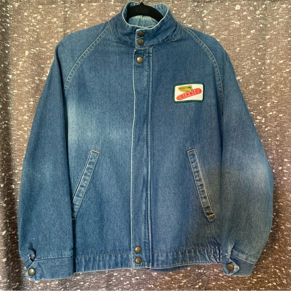 VINTAGE DEKALB SWINGSTER DENIM JEAN JACKET Size Medium Unisex